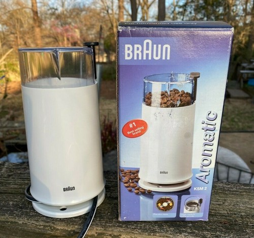 White Braun KSM 2 Aromatic Coffee 