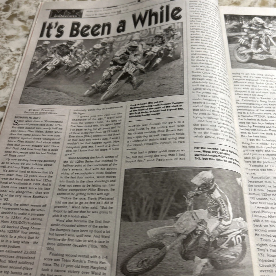 Cycle News Magazine July 11, 2001 - Image 3 of 4