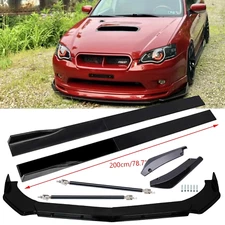 For Subaru Legacy Sedan &Si 78.7" Side Skirt Rear Front Bumper Lip Splitter