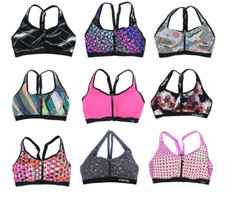 Victoria's Secret Knockout Sport Front Close Underwire Support Sports Bra New