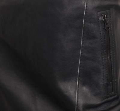 Jupe En Cuir Noir Vince – Taille 4 – Style A-line – Neuve Avec étiquettes – Prix Boutique $575