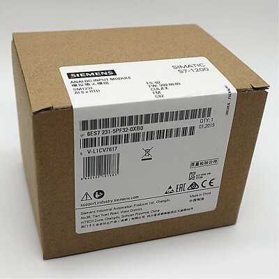 New In Box 1PC Siemens PLC 6ES7 231-5PF32-0XB0 6ES7231-5PF32-0XB0