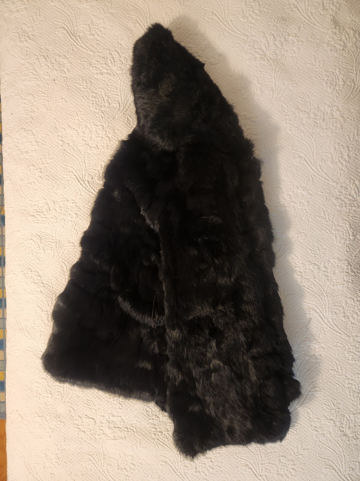 Vintage Genuine Rabbit Fur Coat