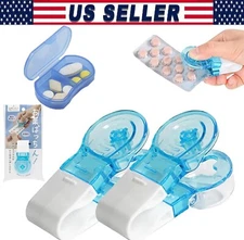 1-100Pcs Portable Pill Taker Anti Pollution Medicine Popper Tablet Dispenser 