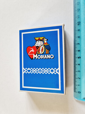 VINTAGE ORIGINAL PLAYING CARD MODIAN DAL NOIR POKER BRIDGE PLAYING CARDS NEW