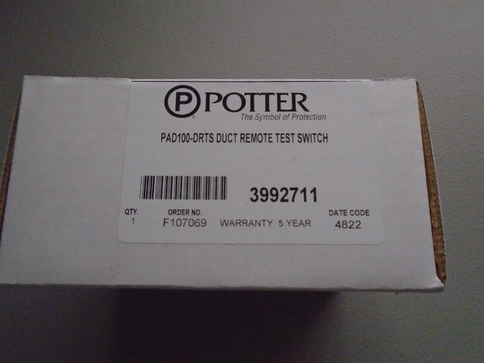 POTTER PAD100-DRTS"NEW"