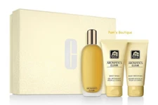 CLINIQUE Aromatics Elixir Riches Set w/Perfume Spray (3.4oz) + Body Wash (2.5oz)