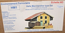 Colinter Productions HM1 - HALLE à MARCHANDISES type EST + quai - maquette HO