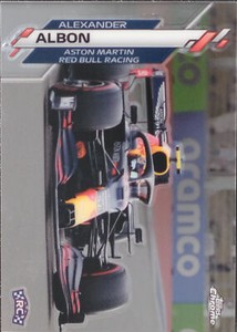 2020 Topps Chrome Formula 1 F1 Cars #25: Alexander Albon Base