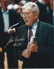 JOHN WOODEN AUTOGRAPHED 8X10 PHOTO ICONIC UCLA BASKETBALL COACH "RARE" LAST ONE