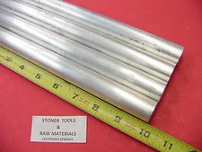 4 Pieces 7/8" ALUMINUM 6061 ROUND ROD 10" long T6511 Solid Extruded Bar Stock