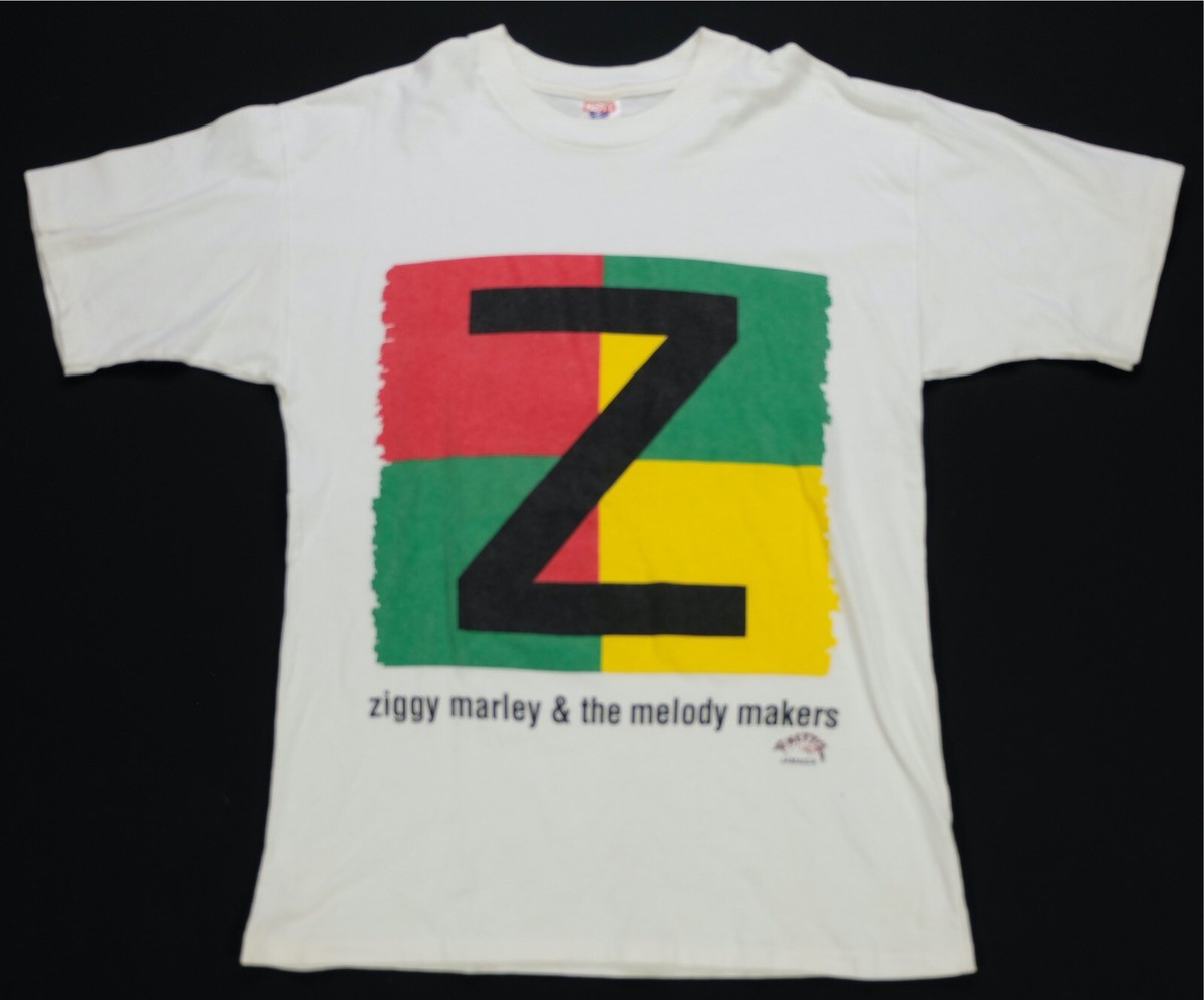 Ziggy Marley & the Melody Makers Tシャツ XL Rare VTG Ziggy Marley & The Melody Makers Z Reggae Group T Shirt