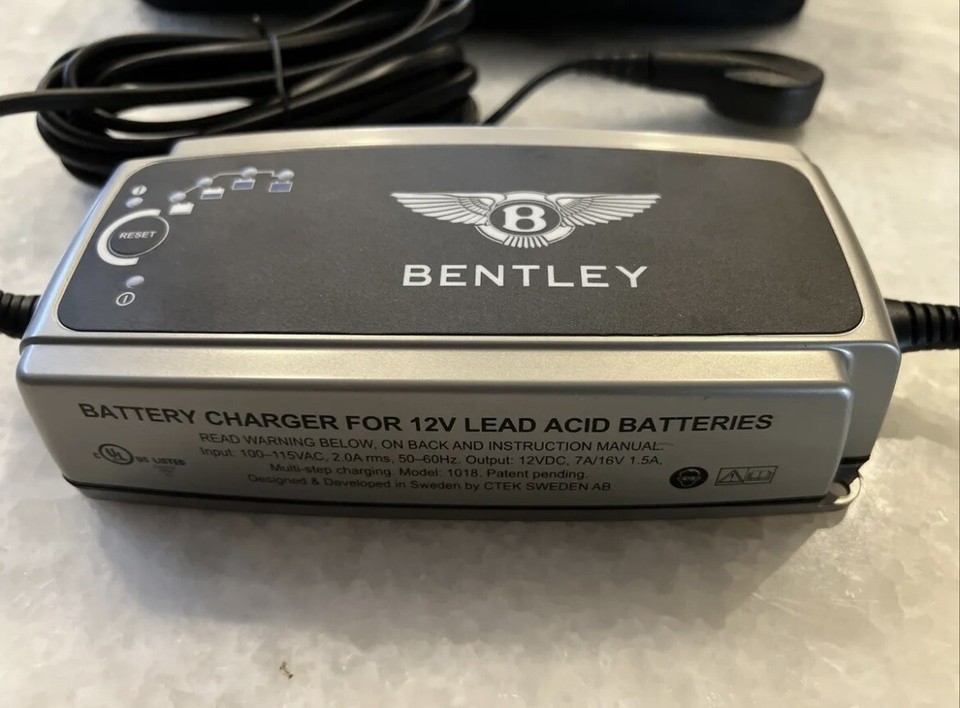 Bentley Bentayga OEM battery maintainer charger US 7002model 1018 eBay