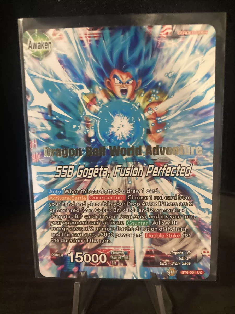 Dragon Ball Super Previews Fighter's Ambition: SSB Gogeta SPR