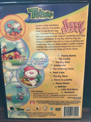 Treehouse Presents Toopy and Binoo - Funny Bunny DVD 12 Stories