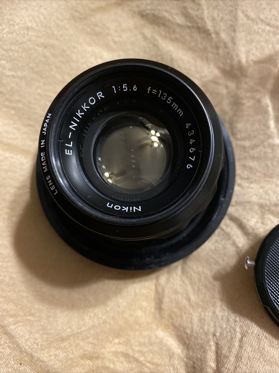 EL Nikkor 135mm F5.6 エルニッコール MINT ] Nikon EL-Nikkor 135mm f5.6 Enlarging Lens From JAPAN