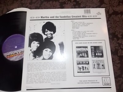 MARTHA AND THE VANDELLAS GREATEST HIT LP EX/VG+ | eBay