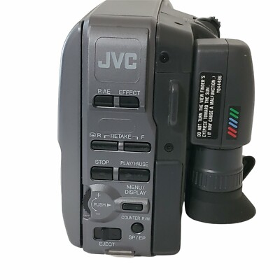 JVC GR-SX851 VHS-C Camera Camcorder Bundle Super VHS 300 X Digital