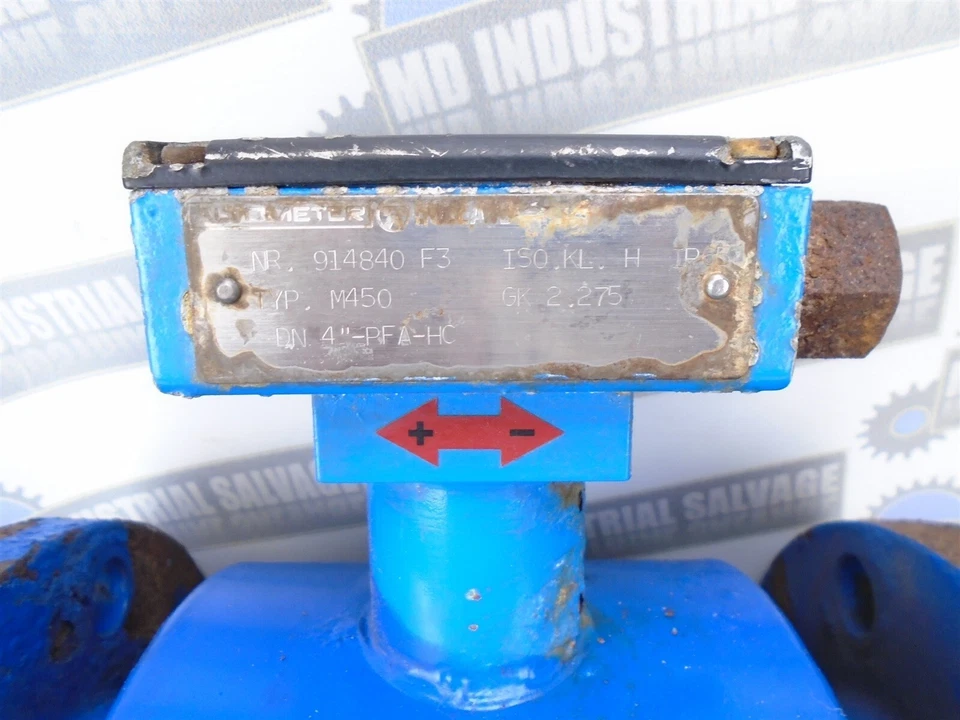 KROHNE Altometer - M450 - ELECTROMAGNETIC FLOWMETER - DN 3-3/4"-PFA-HC, GK 2.275 - Image 2 of 4
