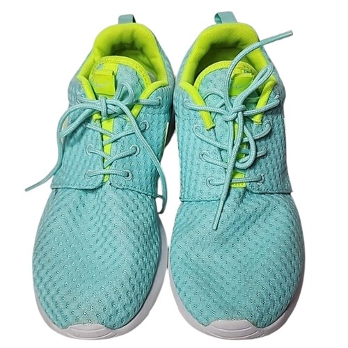 Nike Roshe Run Sky Green 724850 371 Women's Size 8 Trainers Running Shoes - Picture 2 of 10