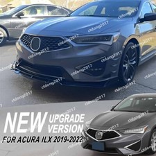 For Acura Ilx 2019-2022 Front Bumper Lip Splitter Spoiler Chin Body Kit Diffuser For Acura Ilx 2019-2022 Front Bumper Lip Splitter Spoiler Chin Body Kit Diffuser