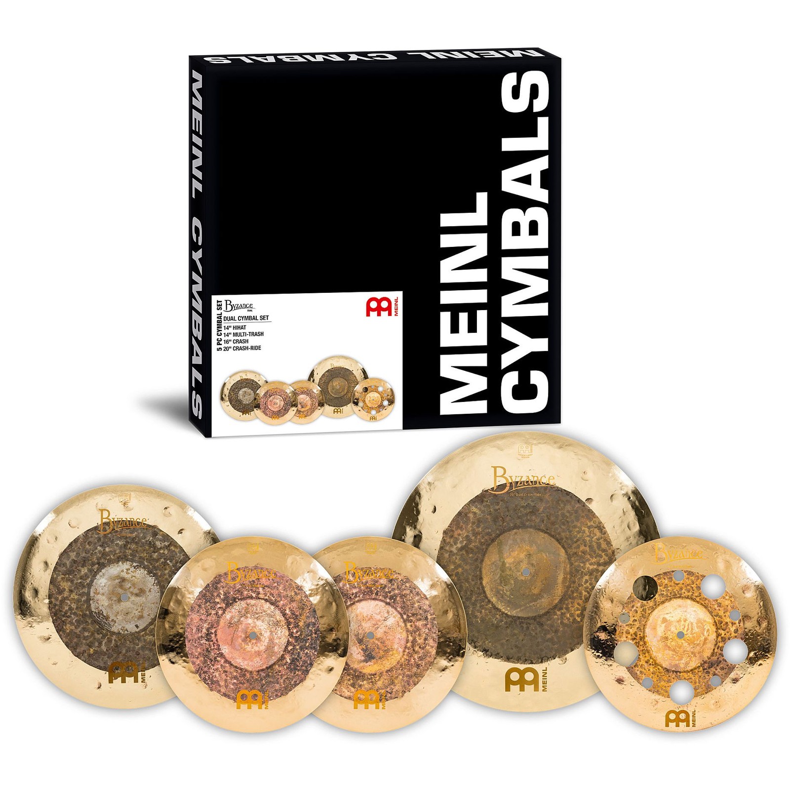 Becken-Set Meinl Byzance B14141620DU Dual Cymbal Set Becken Set NEU 244890₽