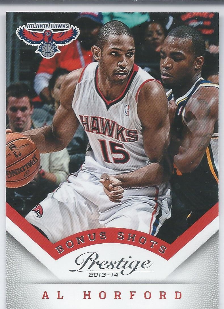2013-14 Panini Prestige SILVER BONUS SHOTS AL HORFORD Atlanta Hawks Basketball