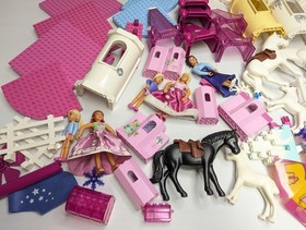 Lego Belville Scala Lot Horses Women Girls Castle Castle 5850 7577 5961