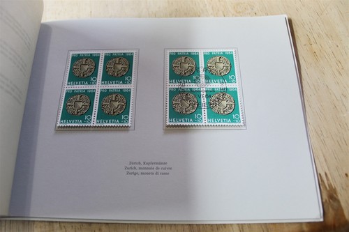 SWITZERLAND PTT PACK 1964 B334-338 BLOCKS OF 4 MINT/ USED CAT 17.00 PRO PATRIA - Picture 6 of 8