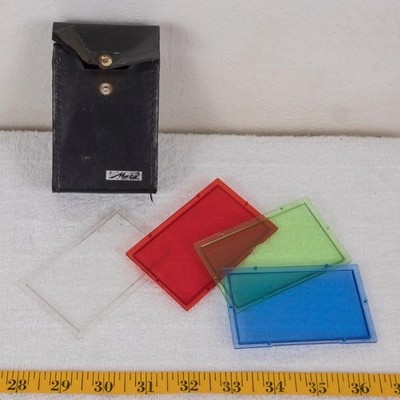 Metz Three Color Filters & Diffuser 3-1/2 x 2-3/16'' (90x55mm) with holder 