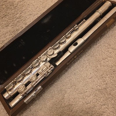 Rudall Carte Sonata-NS Vintage Flute London Original Case