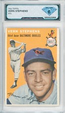 1954 Topps VERN STEPHENS #54 💎 DSG 6 EX/NM