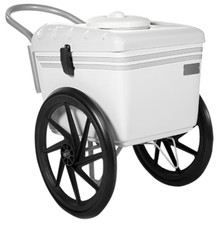 Frozen Food Cart Mobile Cart Cooler Paletas Frozen Treats Popsicles Beverages