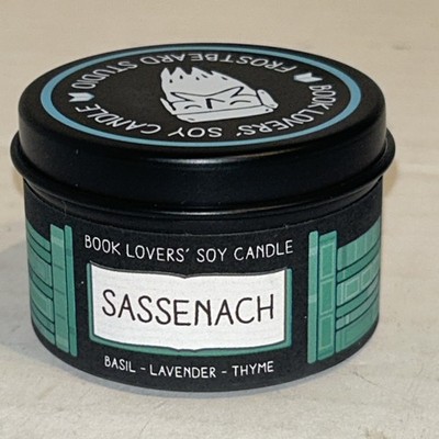 Frostbeard Studios Book Candle  Sassenach  Seasonings Basil Thyme New A2