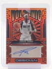 JASON TERRY 2024-25 OBSIDIAN VOLCANIC SIGNATURES AUTO ORANGE FLOOD /99 Q7681