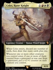 Celes, Rune Knight [Borderless Surge Foil] #209 Prices | Magic