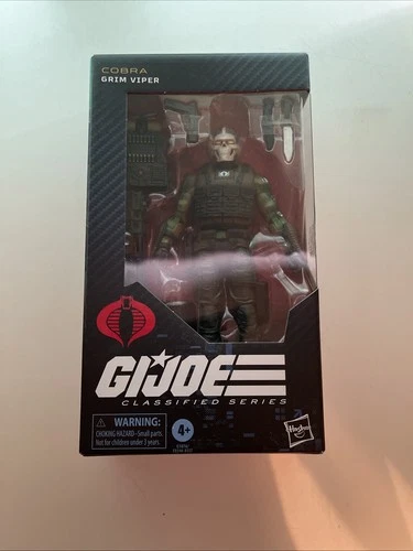 Hasbro G.I. Joe Classified Series #176 Cobra Grim Viper 6 Inch Action Figure NIB