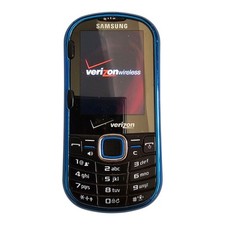 Samsung Intensity 2 II SCH-U460 - Blue  Verizon  Cellular Slider Phone Read