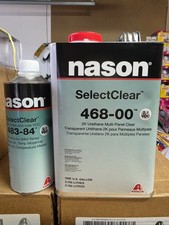 1 U.s. Gallon Nason Axalta Selectclear 468-00 And Mid Temp Activator 483-84