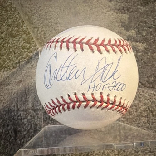 Autographed Baseball TRISTAR Authentic Certificate Original Signed MLB Ball