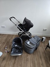 Zummi Compact Foldable Stroller Pushchair Pram Travel System