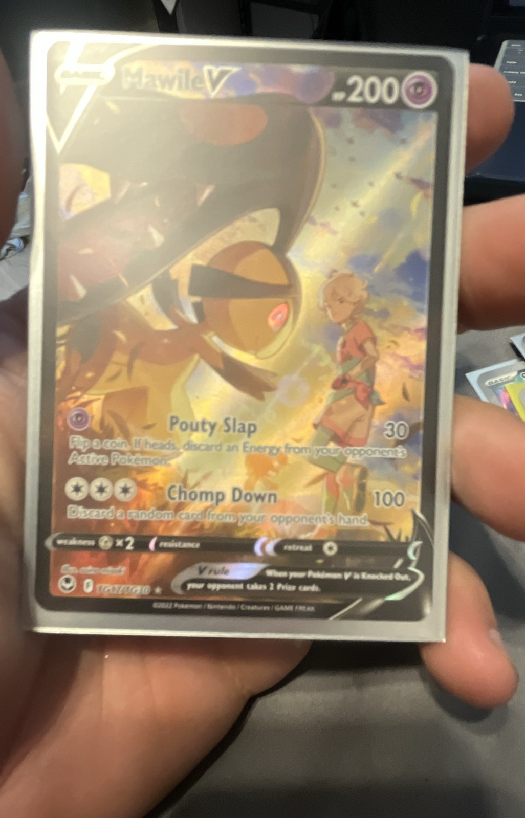 Mawile V TG17/TG30 Swsh12: Sword & Shield - Silver Tempest Trainer Gallery Holo