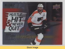 2021 Upper Deck Allure Hustle Hit & Never Quit Sean Couturier #HH-13 READ 13bh