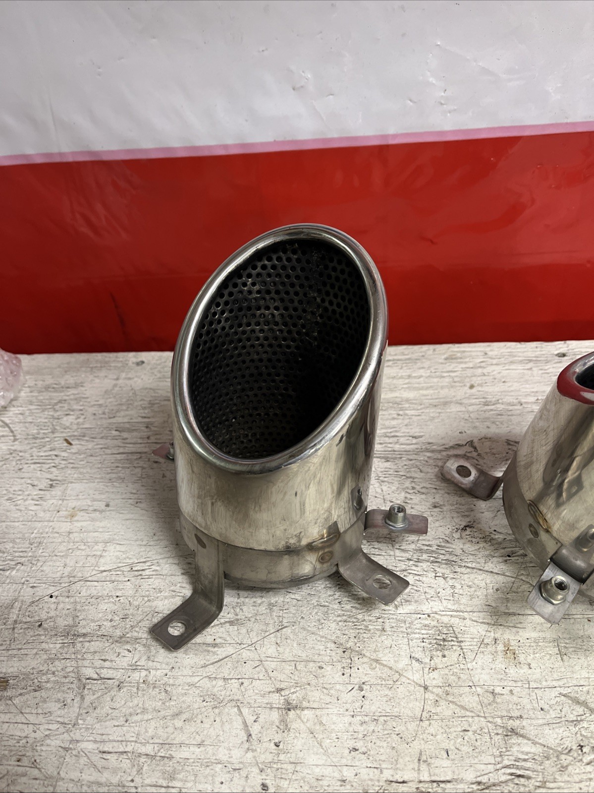 2008 ASTON MARTIN VANTAGE EXHAUST TIPS OEM