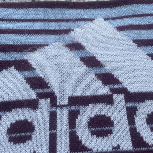 Colorado Rapids MLS ADIDAS Maroon BLUE Authentic Draft Knit Scarf 1996 - Bild 6 von 7