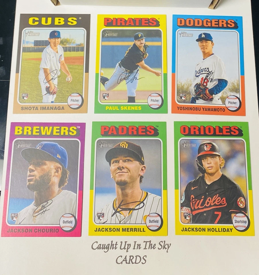2024 Topps Heritage High Number Base Singles-Pick Your Card - Image 1 of 1