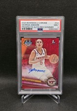 Georgia Amoore Bowman Chrome 2023/24 Red /5 Auto