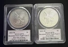 2021-W Silver American Eagle Type 2 SP70 PCGS Burnished PCGS