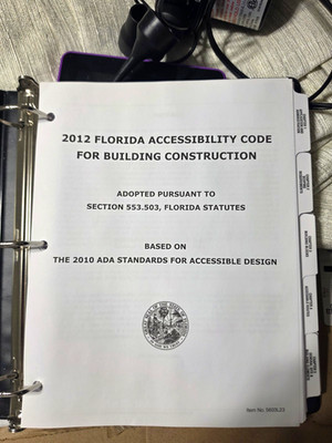 2012 Florida Accessibility Code for Building Construction 2012 Ed Looseleaf