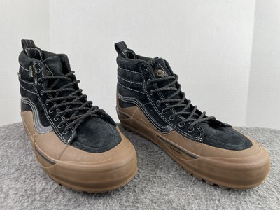VANS バンズ スニーカー SK8-HI DIP MTE-2 BLACK GUM VN0009QKB9M スケートハイディップMTE-2 ブラック Vans Sk8-Hi Dip MTE 2 Black Gum Waterproof Men's Shoes Size 11